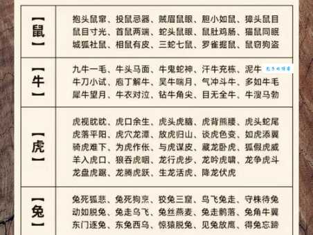 立竿见影打一准确生肖？教你从词语意思快速猜生肖