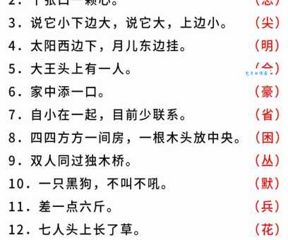 稻谷万顷打一字谜到底是什么字?看完答案让你恍然大悟