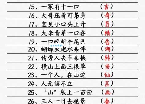 千里丢一百里丢一打一字是什么?这个字很多人猜不到!