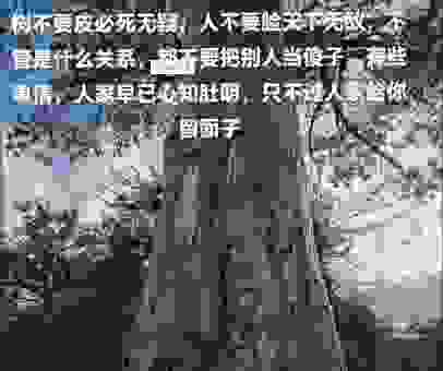 树有心眼打一字背后的含义，知道的人不多呢