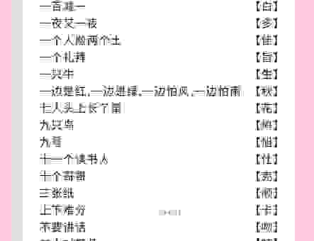 谁知道三丫头打一字的标准答案,赶紧来看答案解析!