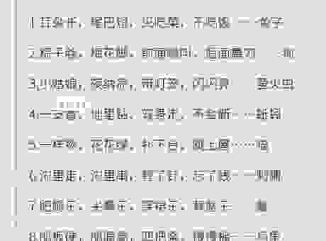 一身毛尾巴翘不会走只会跳的谜底究竟是什么?快来看看