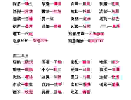 偶然的反义词有哪些？这两个词最常用！